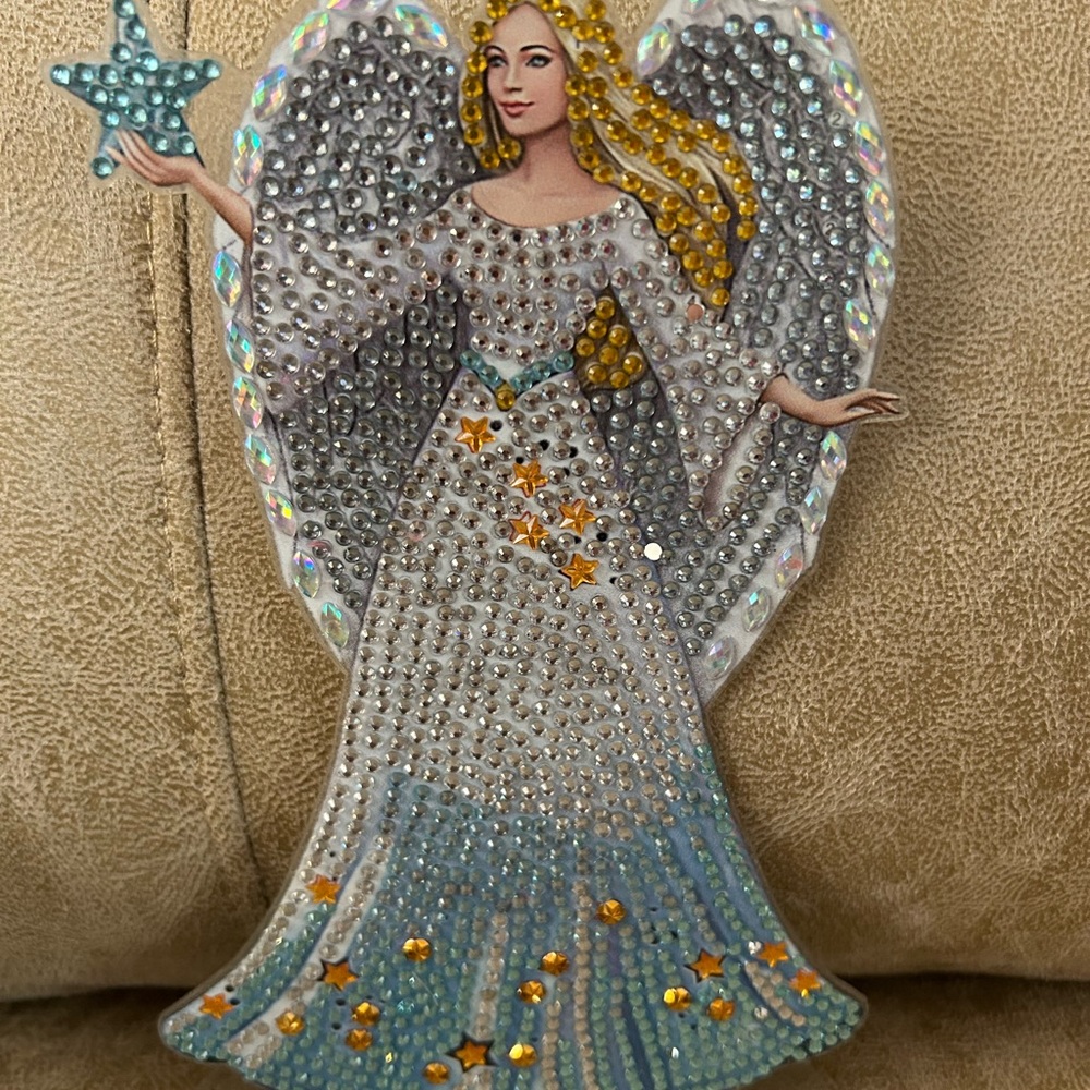 Sparkling Angel with Star